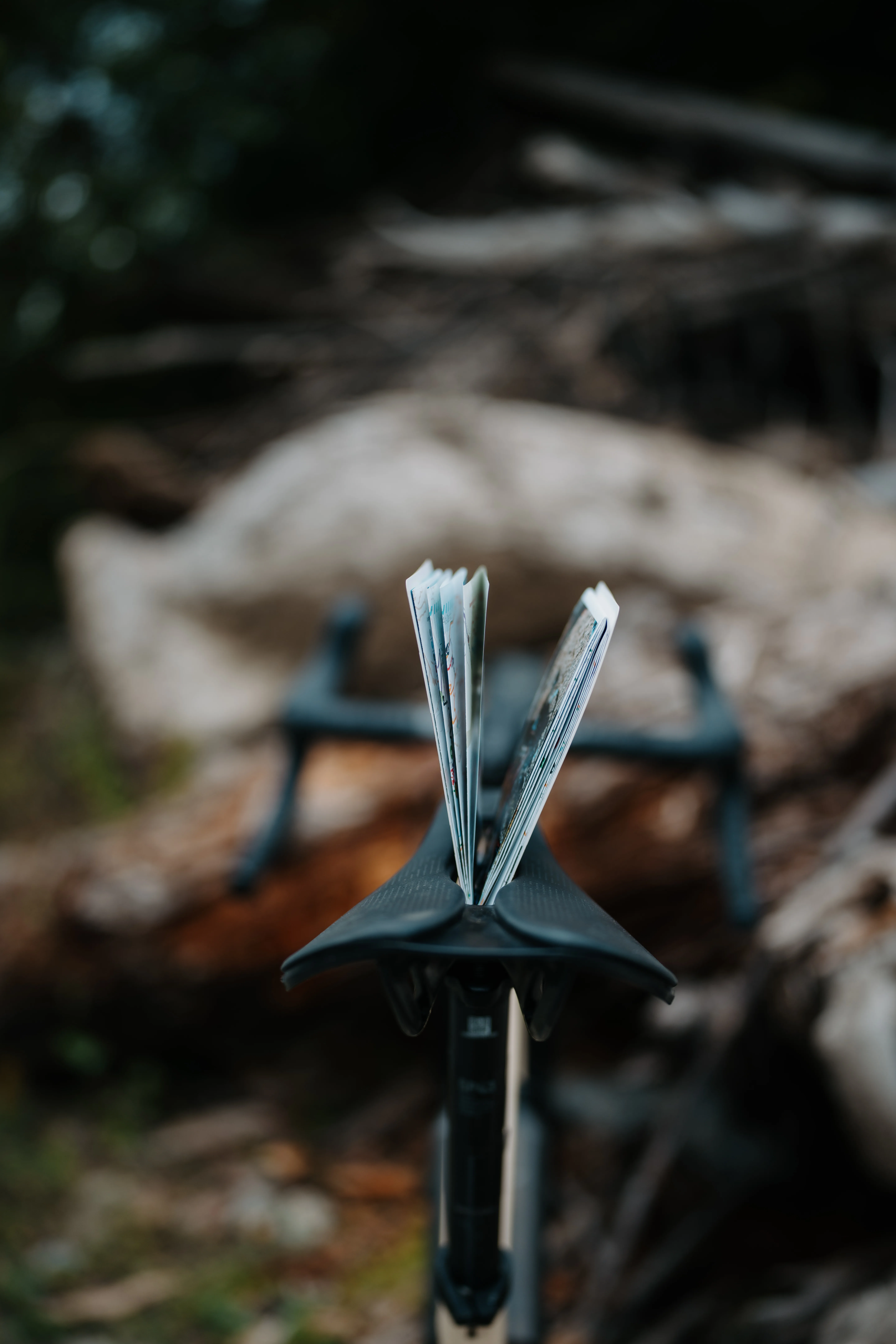 Faltkarte zusammengeklappt 