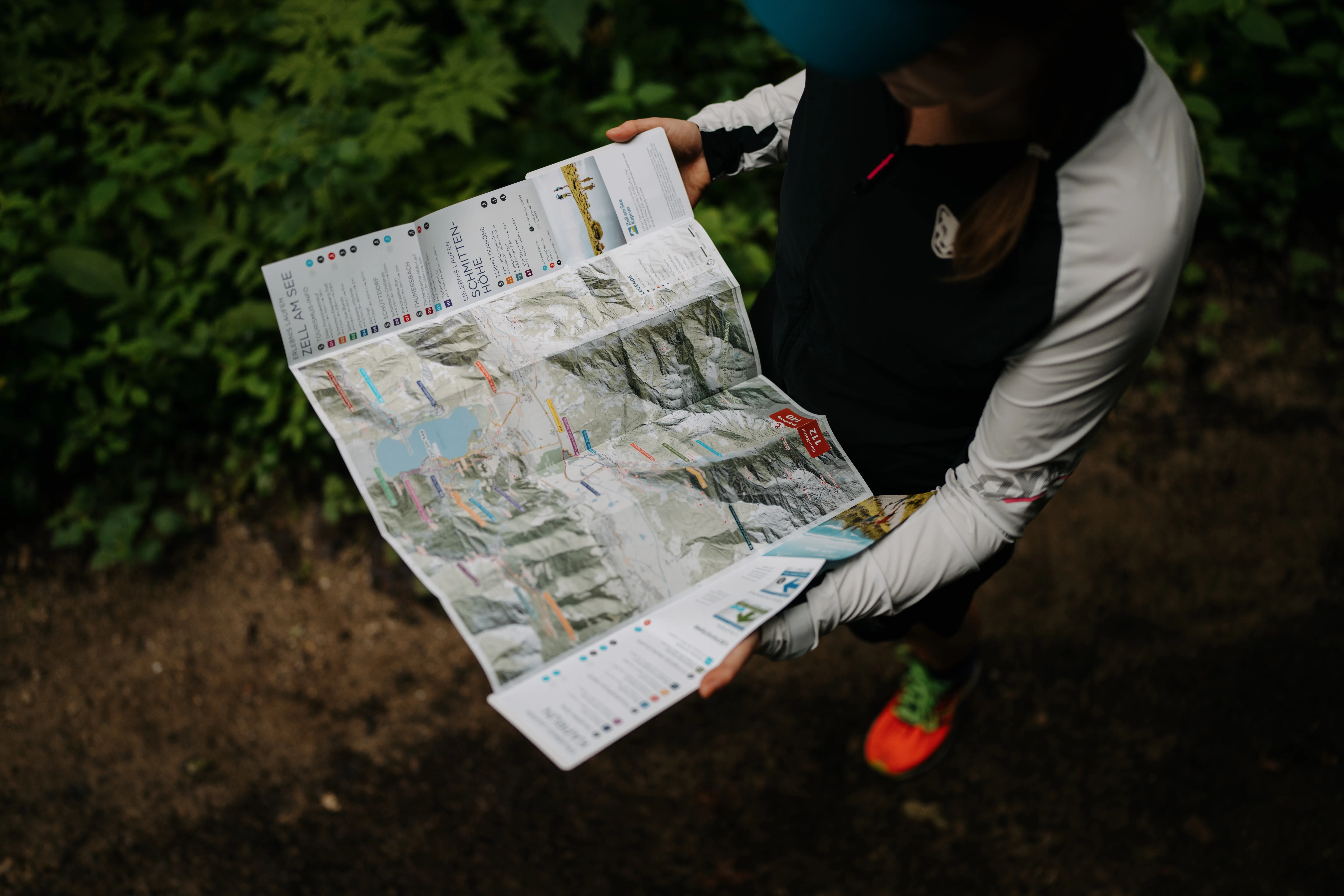 Laufkarte Zell am See-Kaprun