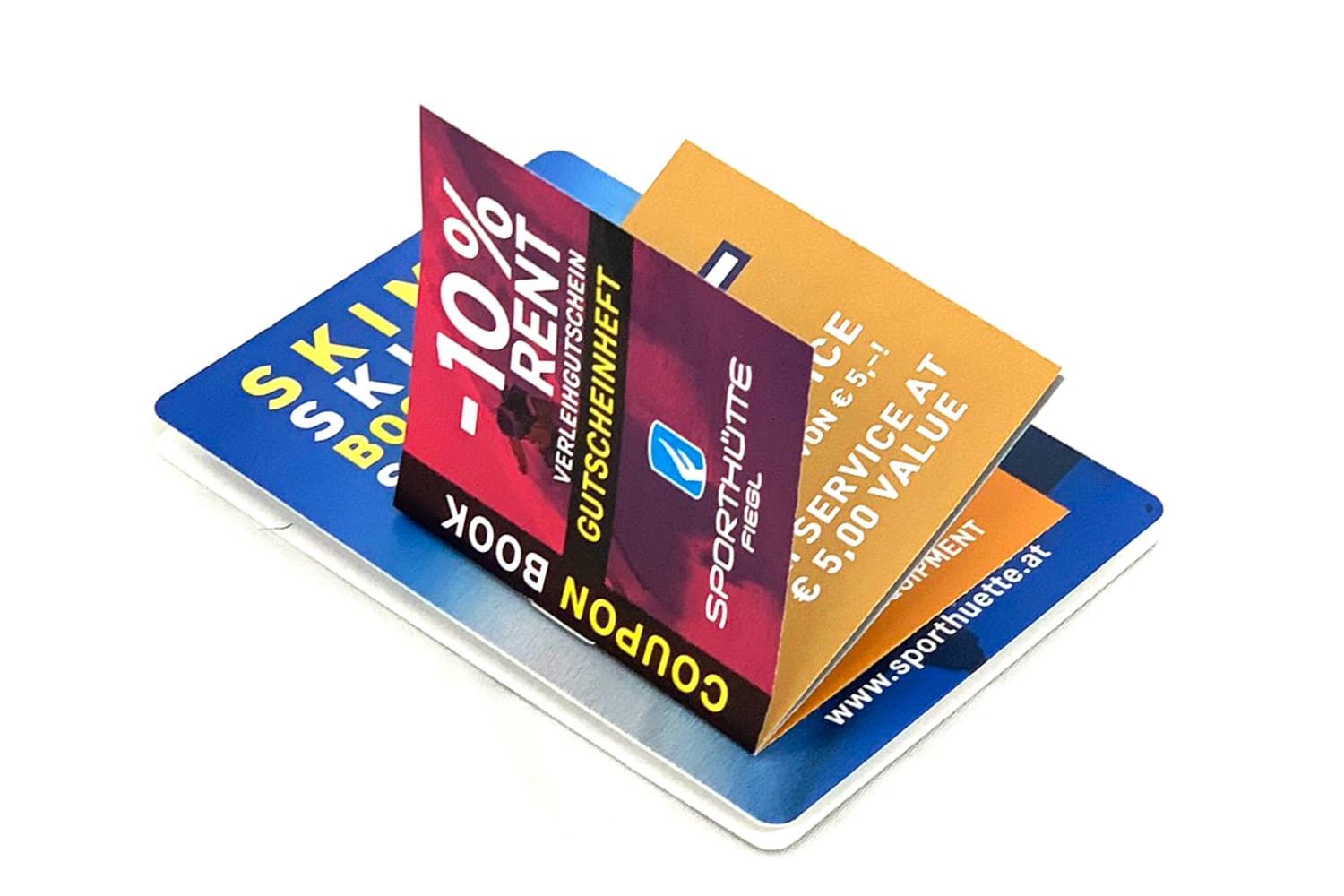 Ski Map Sporthütte Fiegl – Pocketguide Pistenkarte