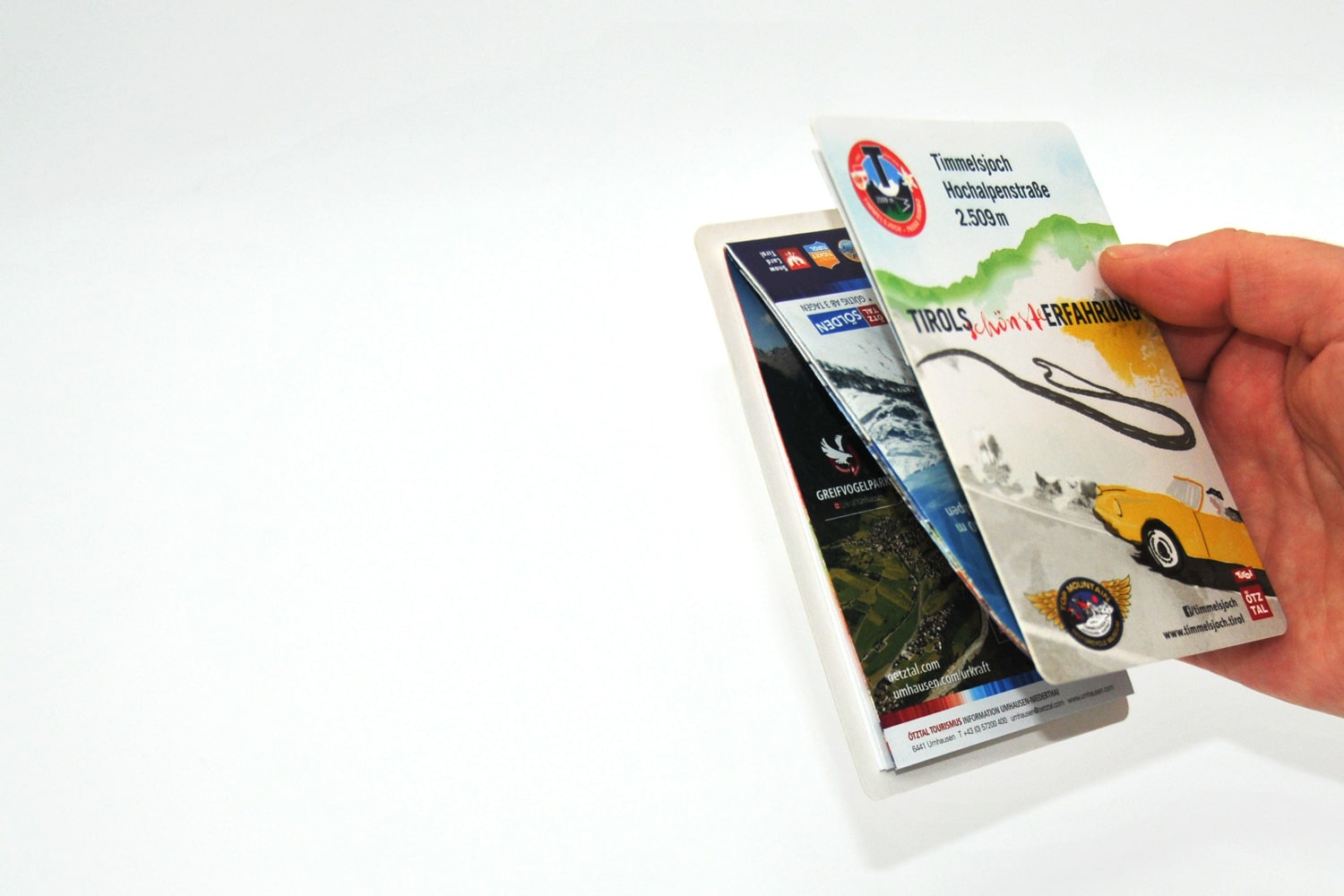 Straßenkarte Timmelsjoch – Faltplan im Taschenformat